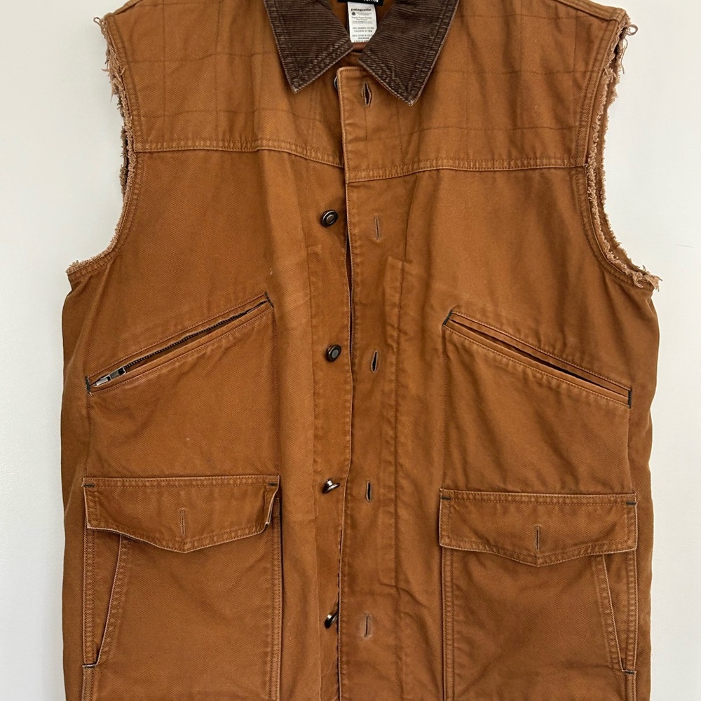 Patagonia 2013 Nuevo Range Canvas Vest Jacket SzM